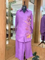 LAVENDER COLLAR NECK SET