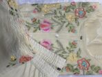Floral Embroidered Mul Chanderi Kurti Set. - Image 2