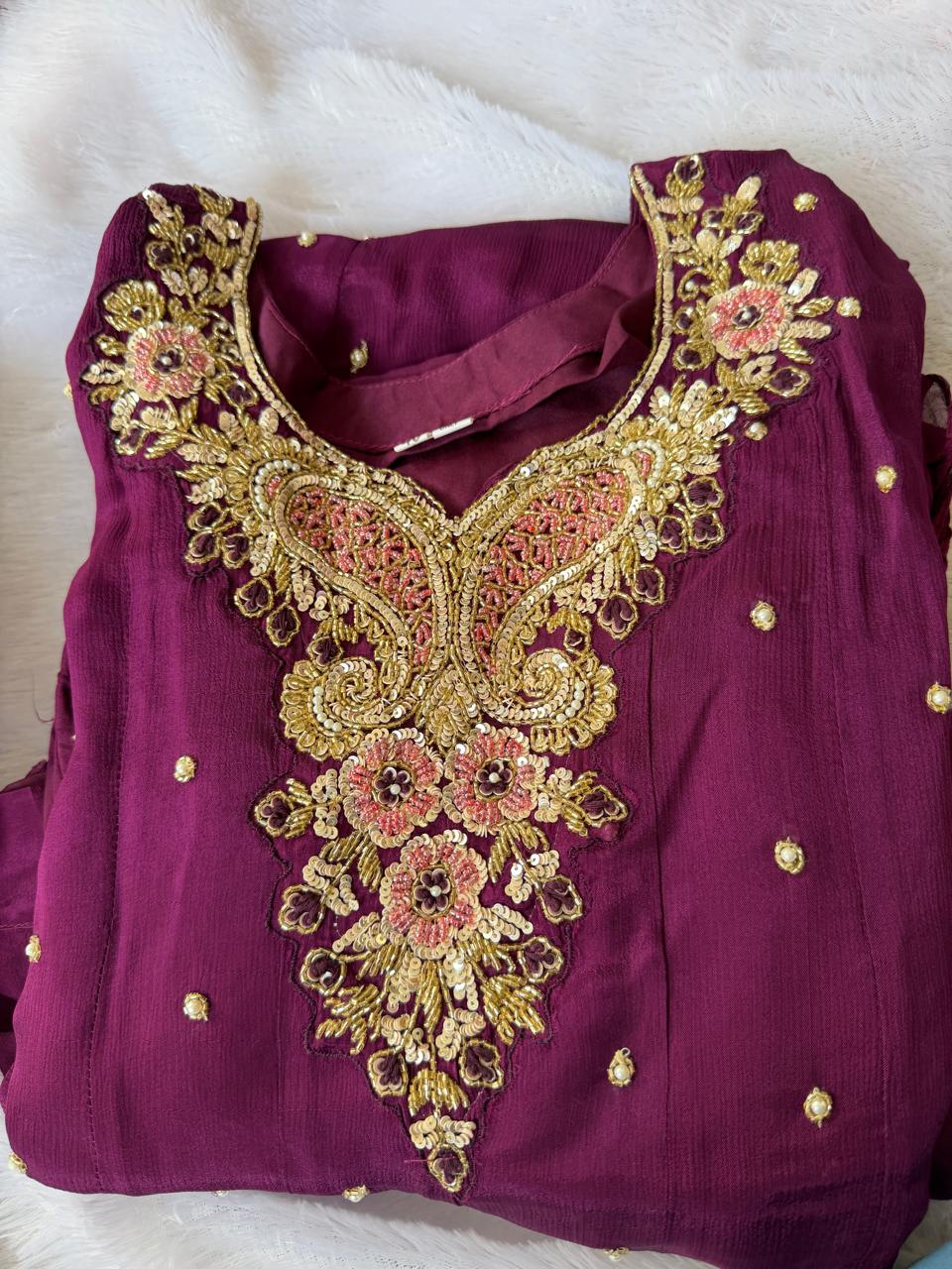 WhatsApp Image 2026-05-06 at 7.44.00 AM PURE CHINON FABRIC - Image 1