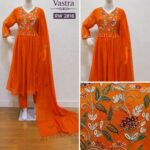 Sunset Flora Flared Kurti Set