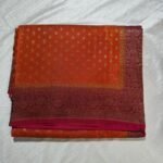 Pure banarasi semi crepe sarees