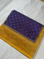 Pure banarasi semi crepe sarees