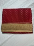 Pure banarasi semi crepe sarees