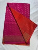 Pure banarasi semi crepe sarees - Image 3