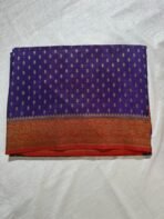 Pure banarasi semi crepe sarees