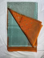 Pure banarasi semi crepe sarees - Image 3